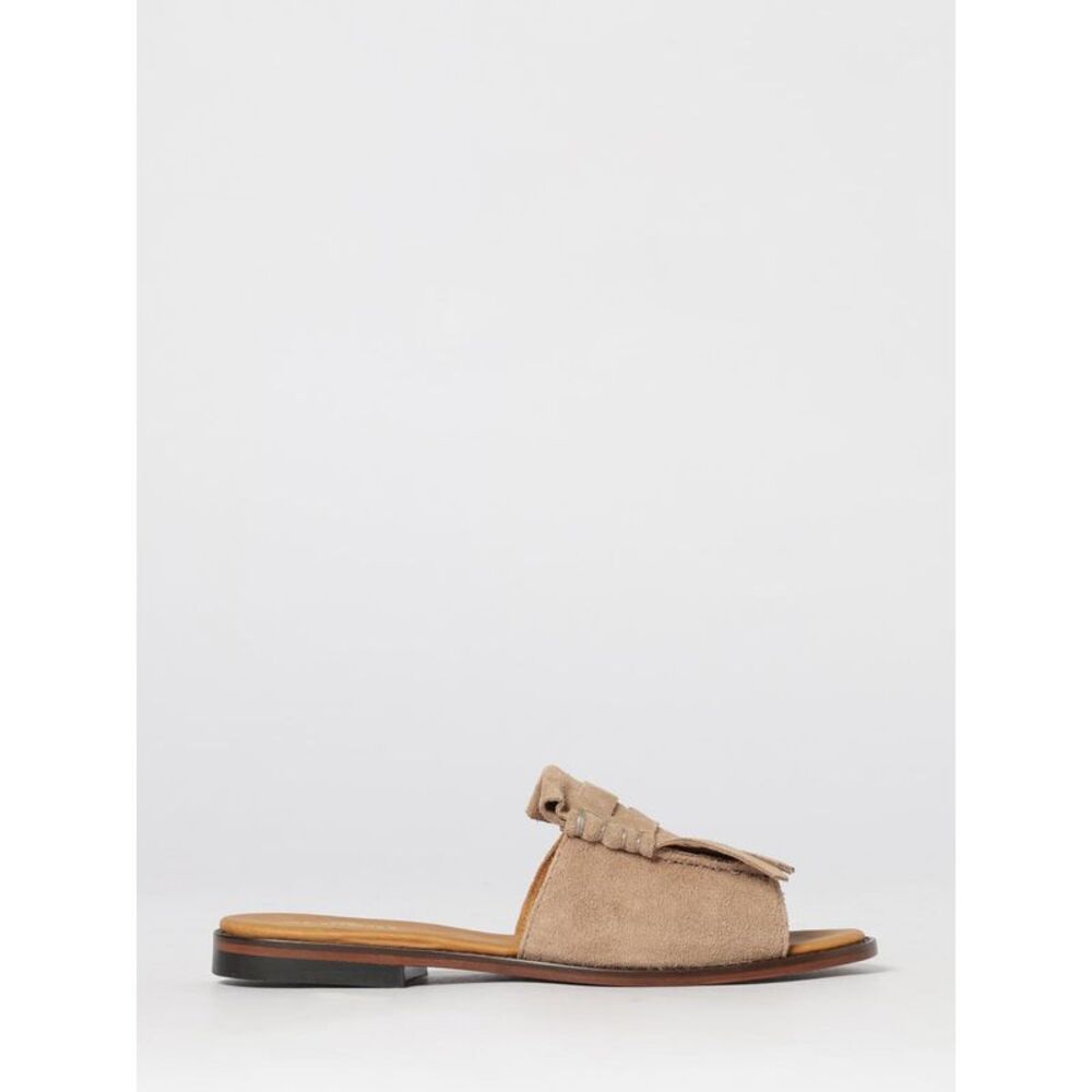 Sebago Heeled Sandal Woman Camel